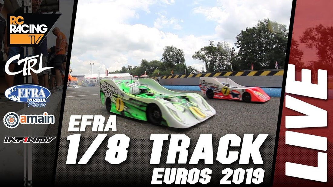 EFRA 1/8th Track Euros - Saturday- Finals Day - LIVE!