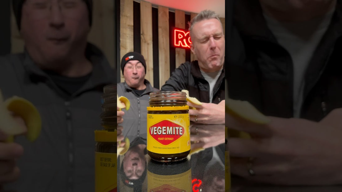 Practicing what we preach - squashing our beef with the deadly Vegemite!