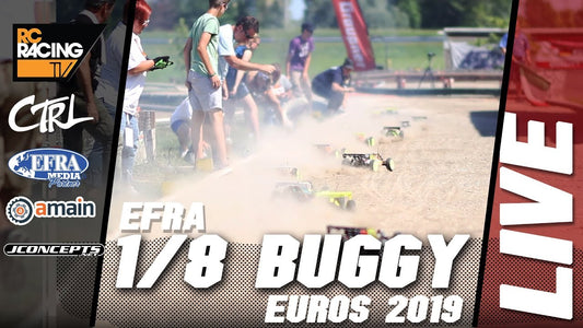 EFRA 1/8th Off Road Euros - Thursday - Qualifying- Live!