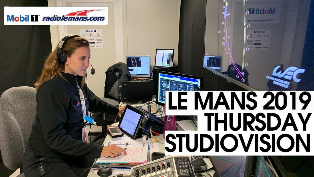 Radio Le Mans Studio Cam - Thursday Qualifying - Live!