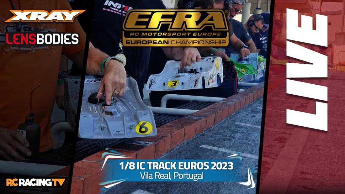 EFRA 1/8th IC Euros 2023 - Day 2 Qualifying and SUPERPOLE!