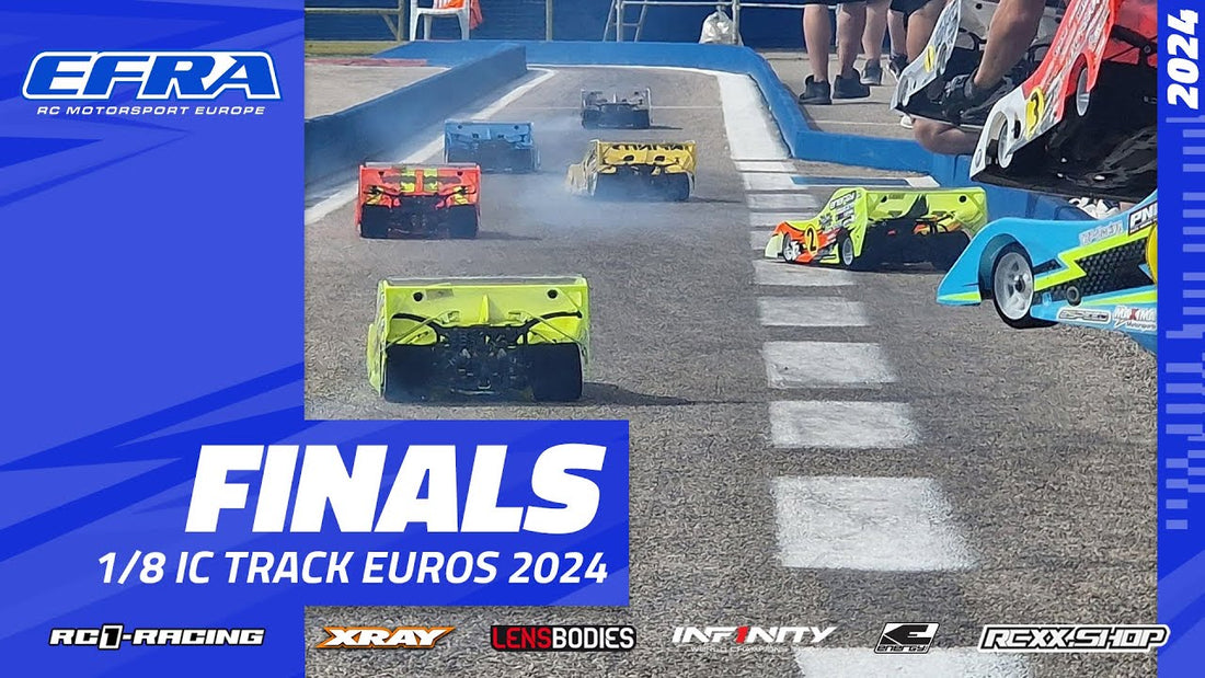 EFRA 1/8th Nitro Track Euros - Friday Finals - LIVE!