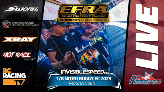 FINALS DAY!  - PART 2 at the EFRA Nitro Buggy Euros 2023 Presented by INVISIBLESPEED.NET