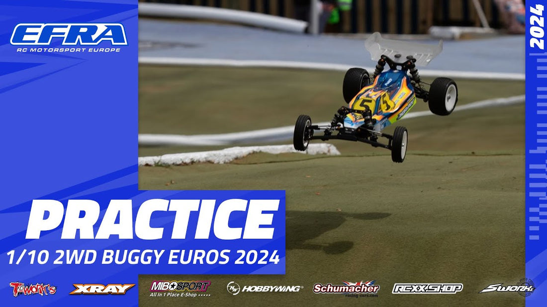 EFRA 1/10 2WD Buggy Euros - Monday Practice - LIVE!