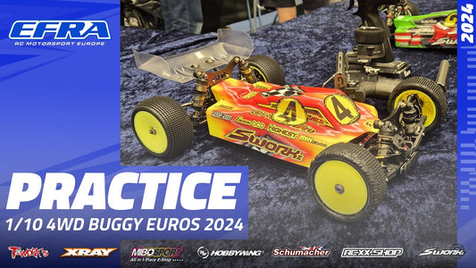 EFRA 1/10 4WD Buggy Euros - Practice Day - LIVE!