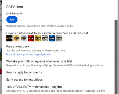RCTV Hero Sticker Pack