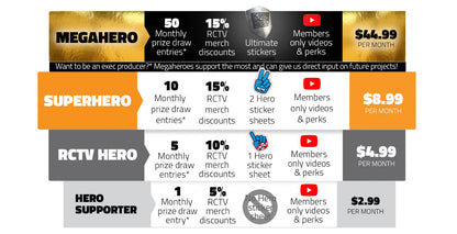 RCTV Hero Sticker Pack