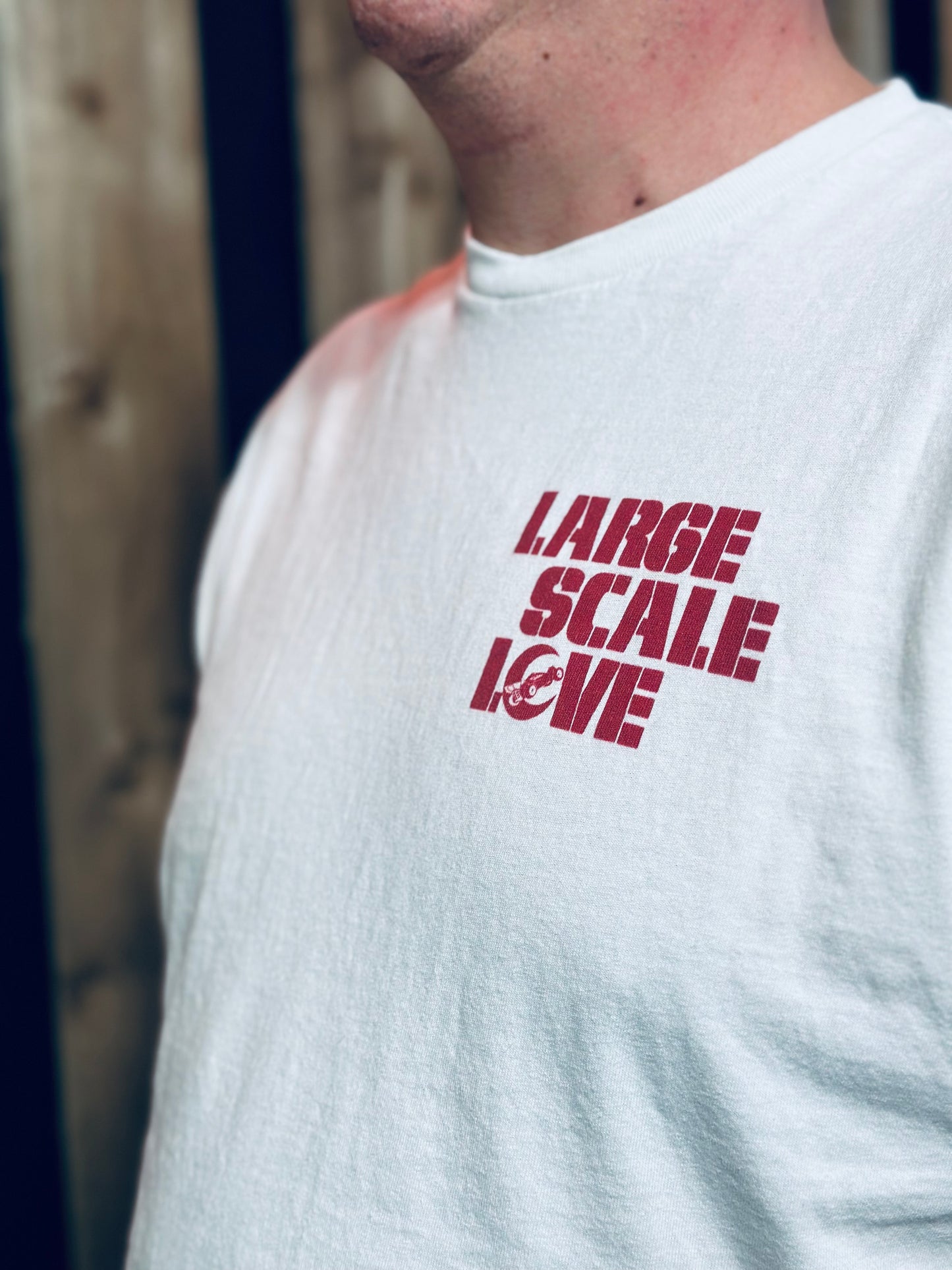 Large Scale Love - White