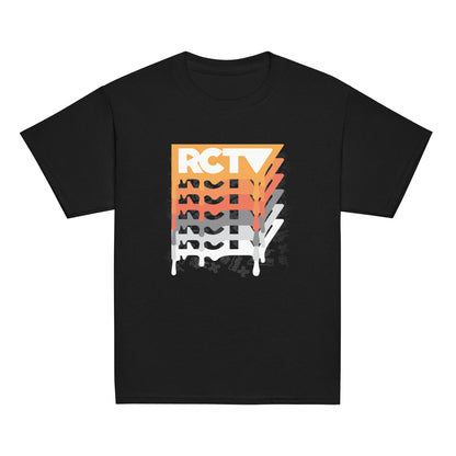 RCTV Team Youth Shirt - Black & Orange