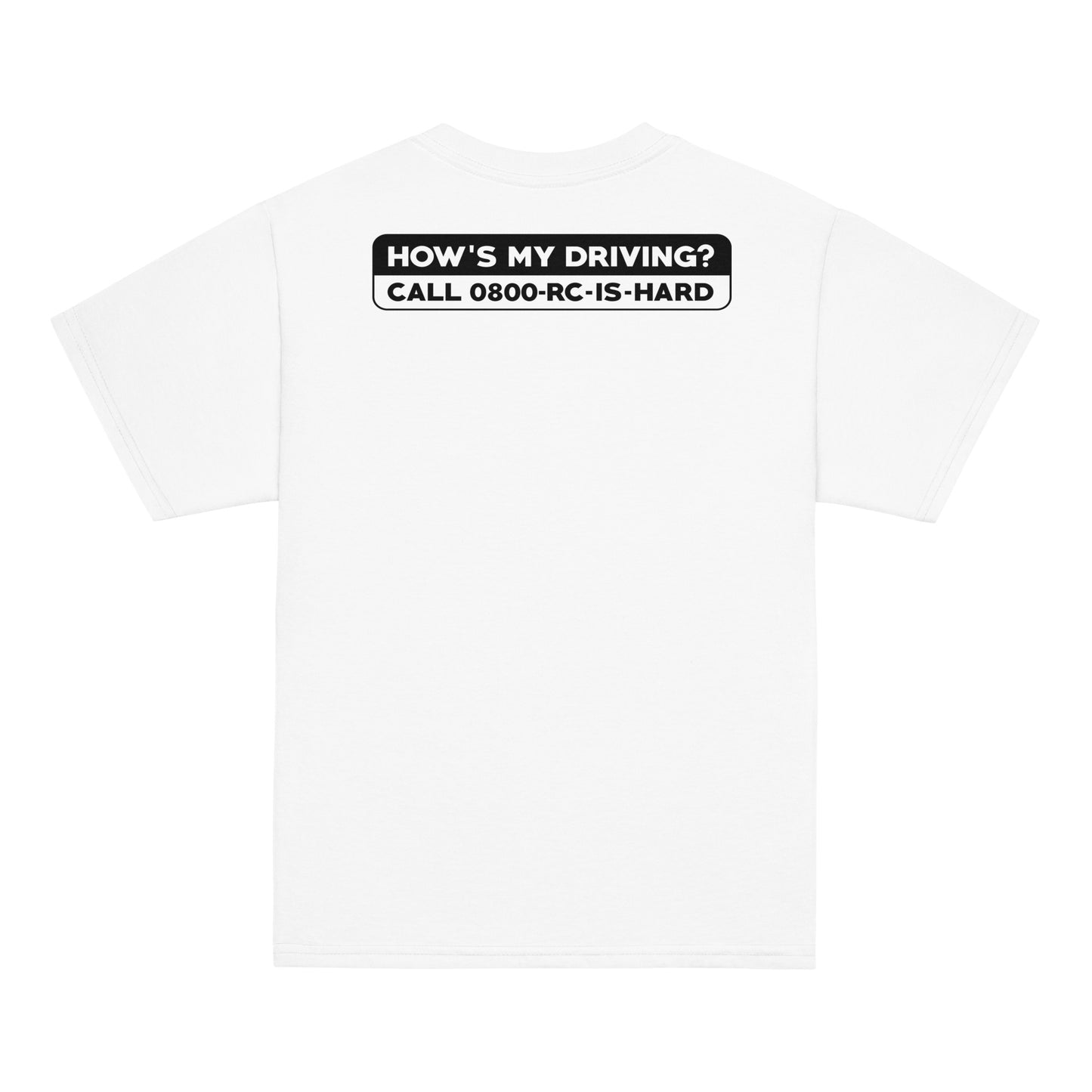 RCTV Team Youth Shirt - White & Blue