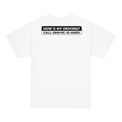 RCTV Team Youth Shirt - White & Blue